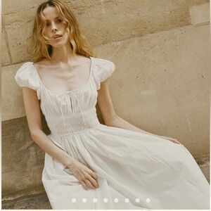 Doen Quinn dress in salt